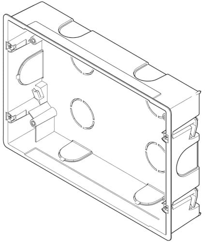 Scatola Incasso Cartongesso Xts 7 CAME XTS 7SIC 840XC-0100