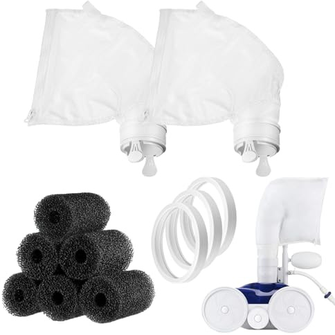 Yianyal Ersatz für Poolreiniger, Pool-Reinigungsset – Hochleistungs-Filterzubehör – Ersatz-Backup für Pool-Teile