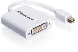 IOGEAR Câble Adaptateur Blanc Câble Adaptateur Mini DisplayPort vers DVI Blanc