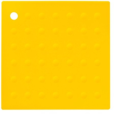 Premier Housewares Zing Silicone Trivet - Yellow