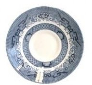 Churchill China Blue Willow Tea Saucer by Churchill China