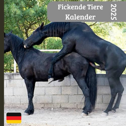 Fickende Tiere Kalender 2025: Lustiger Tier Kalender für Sexliebhaber.