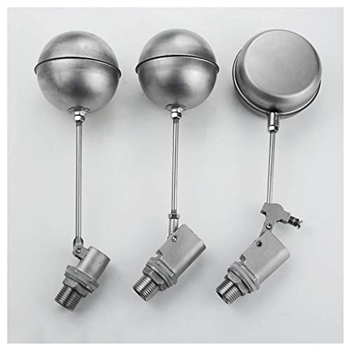 Válvula de flotador para depósito de agua, Válvula de flotador 1/2 | bola for tanque agua acero inoxidable DN15, 1 unidad(A#)