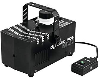 Eurolite Dynamic Fog 600 Nebelmaschine | Kompakte Nebelmaschine mit 600-W-Leistung mit Kabelfernbedienung | Ideal zur Inszenierung von Licht- und Laserstrahlen