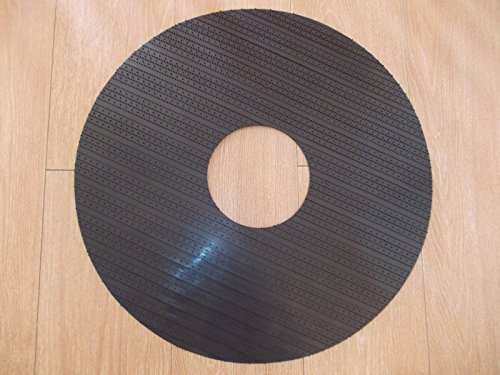 semelle picots, abrasive, multigrip pour plateau monobrosse ou autolaveuse diamètre 505