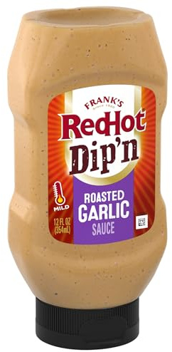 Frank's RedHot Roasted Garlic Sauce 354ml (Pack of 2)