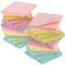 ZCZN 24 Blöcke Haftnotizen 76 x 76 mm, Klebezettel zum Beschriften, 8 zarte Farben Sticky Notes für Büro Zuhause Schule, 80 Blatt Pro Block