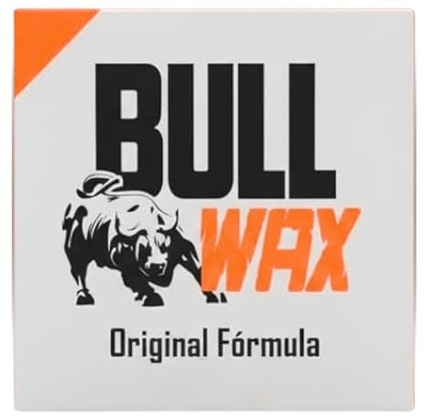 Bull Wax Cera de Surf Profesional Tropic/Base Coat Naranja (≥26°C) – Cera Base para Agua Cálida, Alta Adherencia, No Tóxica, 90g