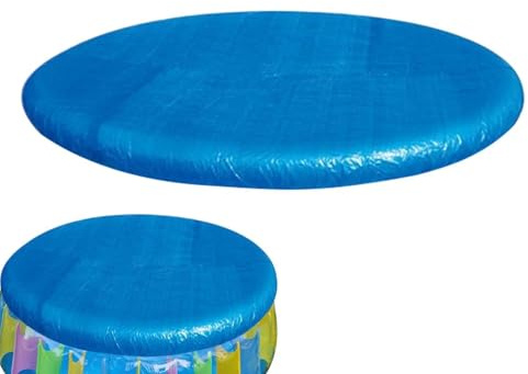 Coperture Protettive per Piscina,Antivento E Antistrappo Rotondo | Copripiscina da Bambini,Per Protezione Stagionale Prevenzione Detriti Ritenzione Calore Vasca Idromassaggio Casa Cortile Giardino