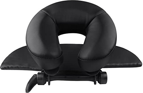 EBANKU Home Use Mattress Top Massage Kit, Face Cradle Down Tabletop Massage System, Adjustable Massage Table Headrest Face Pillow
