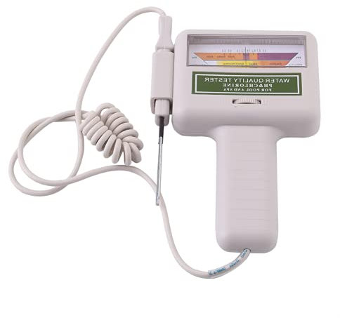 HEEPDD Testeur pH, Moniteur de Qualité d'Eau PC101 pour Piscine et Spa, Appareil de Mesure Électronique Sans Produits Chimiques