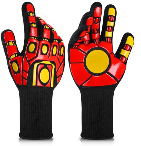 GOFOWRK Guanti da barbecue, guanti da griglia