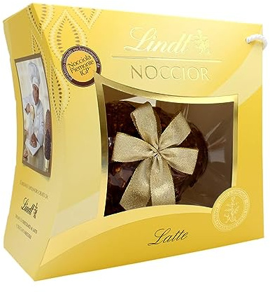 Lindt Uovo di Pasqua 2026 Noccior al Cioccolato al Latte e Nocciole Piemonte IGP, Idea Regalo Pasqua, Formato 510g