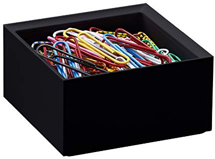 Bostitch Office Konnect Desk Organizer Accessory Tray, Stacks for Desktop Storage, Black