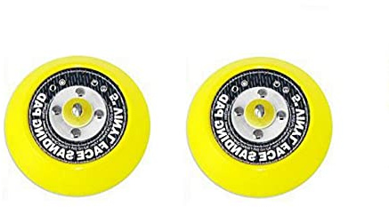 (2) 5 Vinyl Face Sanding Pads (PSA) Non-Dust Collector For PSA Paper New,Jikkolumlukka
