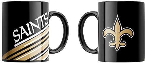 Great Branding New Orleans Saints NFL Classic Mug (330 ml) Stripes Tasse - Stk