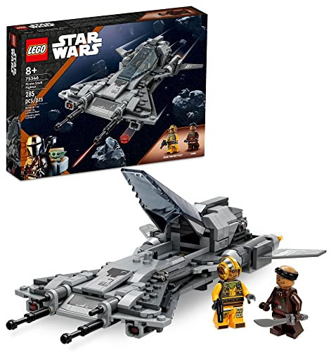 LEGO Star Wars Pirate Snub Fighter 75346 Buildable Starfighter Playset Featuring Pirate Pilot and Vane Characters from The Mandalorian Season 3, Birthday Gift Idea for Boys and Girls Ages 8 and up