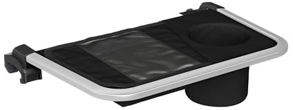 Thule Organizer - Handlebar Storage with a Zippered Pocket - Built-in Cup Holder - Compatible with Chariot & Urban Glide 3/4 Collections