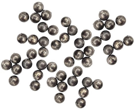 PRO FILSTAR Inline Piombo da Pesca Forma Rotonda 50 x 4g
