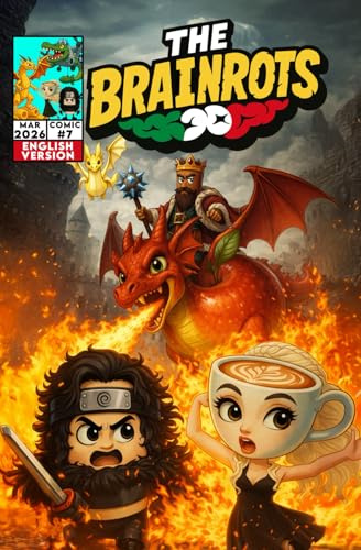 THE BRAINROTS #7 - Issue Seven [English Version] - The Comic with the Italian Brainrot Characters [FantasyRot Story]: 3 Complete Comic Stories in ... Brainrot characters [ English Version ])