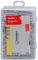 fischer Meister-Box Wohnraum, 132-teiliges Dübelset, 6-10 mm Durchmesser, 30-50 mm Länge, für Heimwerker und Profis, optimal für Ziegelwände