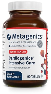 Metagenics Cardiogenics Intensive Care - Heart Health Supplement* - with Arjuna Bark, Hawthorn Leaf, Magnesium, Calcium, Selenium & Amino Acids - SupportsHealthy Circulation* - 90 Tablets