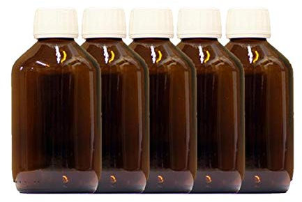 NaturGut 5 x 250ml Braunglasflasche mit PP28st Verschluss