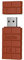 8bitdo Wireless USB Adapter 2, USB Bluetooth Adapter with OTG Cable for Switch,PC,PS Classic,Android,macOS,Raspberry Pi, Retrofreak System, Compatible with Xbox,PS,Joycons,Switch Pro Controller Brown