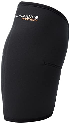 ENDURANCE Protech - Rodillera (Talla XXL), Color Negro