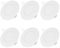 Dream lighting LED Einbaustrahler 12v 3W 75MM Lochmass Warmweiß 3000K 12 Volt LED Spot für Wohnmobil Wohnwagen Camper Van Einbauspots aus Weiß Aluguss IP44 6er Set