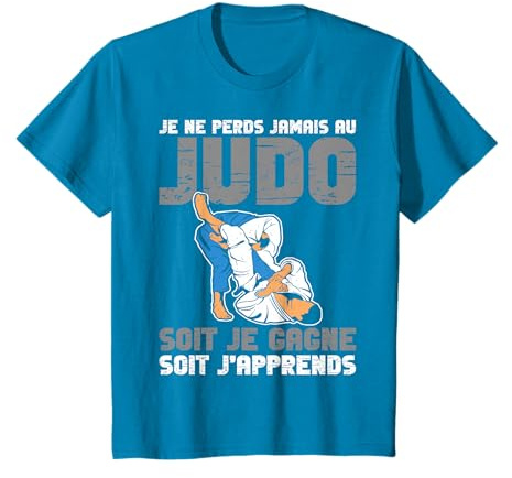 Judoka Art Martial Je Ne Perds Jamais Au Judo T-Shirt