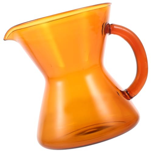 GALPADA Cafetera De Vertido Manual De Vidrio Práctica Hogar Cafetera Para Preparar Café y Tés Jarra De Vidrio Para Bebidas