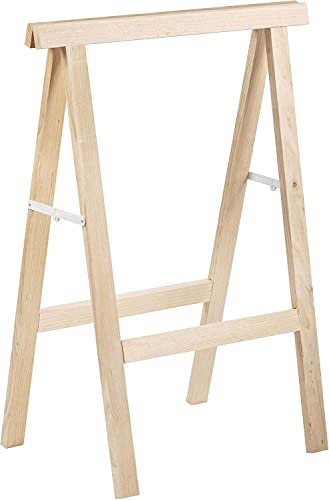 Desconocido M262338 - Caballete madera de pino alto 1m