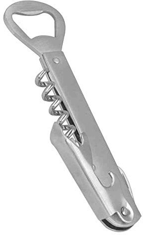 Metaltex 250511 Cavatappi 14 cm in Acciaio Inox Inossidabile, Argento