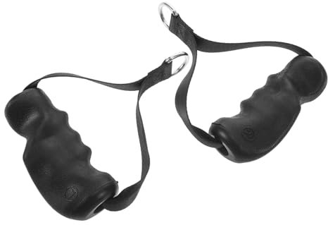 Yardwe Pilates Exercise Handles Replacement Fitness Equipment Grip for Yoga Strength Trainer Workout Home Gym