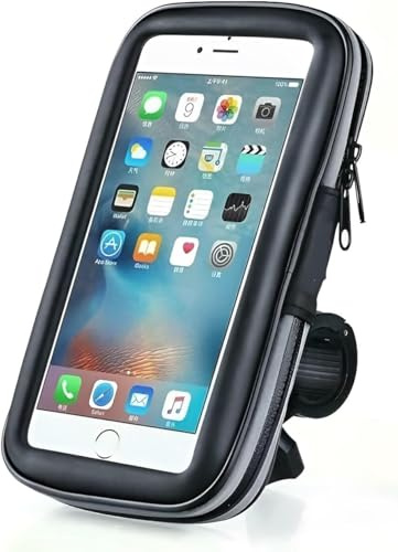 Laven & Ivory Bike Phone Holder Waterproof, Motorcycle Phone Mount with 360° Rotation| Phone Holder for Bike Waterproof Touch Sensitive, Compatible with iPhone/Samsung/Huawei & Other Smartphones (XL)
