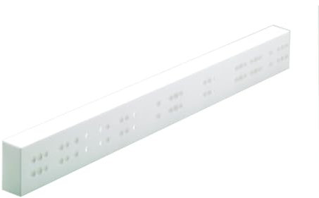 Distanzleiste, 25 x 486 x 50, weiß_Artikel _ 13952