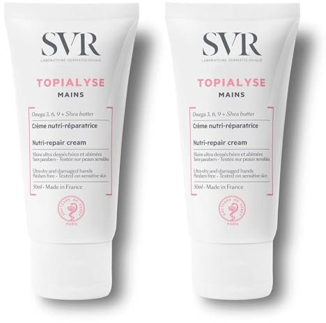 Svr Topialyse Creme Mains Nutri Reparatrice 2x50ml