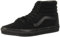 Vans Unisex SK8-Hi Skateboardschuh, Black/Black, 40.5 EU