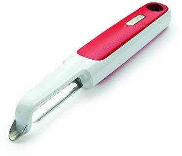 Zyliss E950025 SmoothGlide Swivel Peeler CDU 12, Plastic, Black