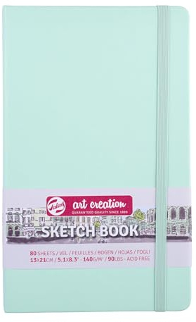 Talens Art Creation Sketchbook 80 Sheets, 13 cm x 21 cm, Fresh Mint