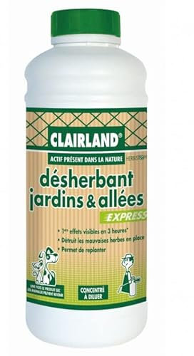 Clairland - Désherbant Jardins & Allées - Concentré 1 L
