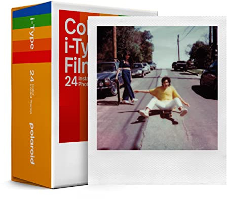 Polaroid Color Film for i-Type - Triple Pack - 24 Photos (6272), Multicolores (Película de Color), Paquete Triple (24 Fotos)