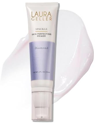 LAURA GELLER NEW YORK Spackle (Diamond) Lightweight Makeup Primer - Skin Perfecting Face Primer with Hyaluronic Acid for Long-Lasting Hydration - 59ml