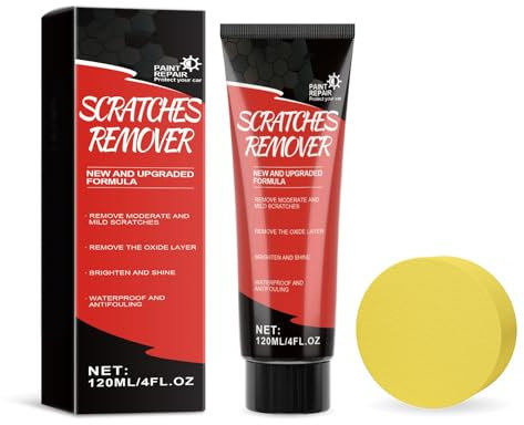 Katyjun 120 ML Kratzer Entferner Auto, Politur Scratch Remover Auto, Autolack Reparatur Kratzer