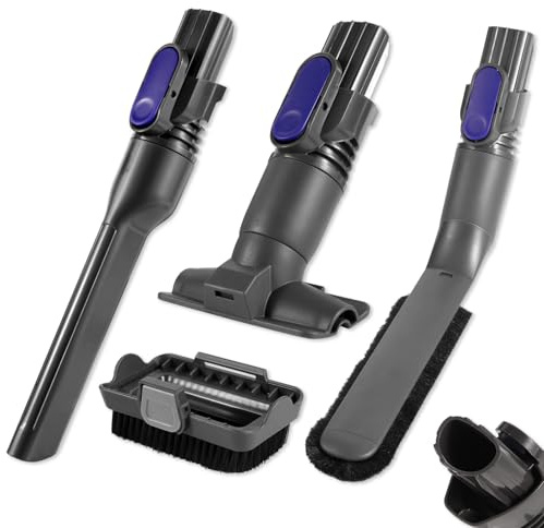IX141 Vacuum Crevice Tool Brush Replacement Parts Compatible with Shark Pet Cordless Stick IZ162H IZ361H IX140 IX141 IZ140 IZ142 UZ145 Removable Two-in-one Tool Brush Attachments for D-Shaped Vacuum