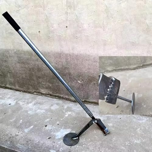 Herramienta removedora de raíces con mandíbula Dentada, Extractor de Malas Hierbas/árboles para Cepillo, maíz, Tabaco, raíces de algodón y Tallos de Plantas agrícolas