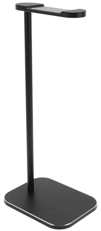 Wakects Hörlursställ Headsethållare i Aluminiumlegering med Anti-slip Bas Löstagbar 3-delad Design Utrymmesbesparande Bordsspelheadsethållare för PC- och Bluetooth-användare