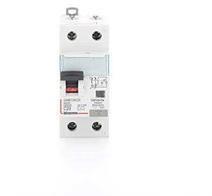 BTicino GA8813AC10 Interruttore Magnetotermico Differenziale, 10 A
