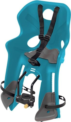 Seggiolino Anteriore Bici Bambino Disney Frozen – Con Sistema di Fissaggio HANDLEFIX – Fino a 15 kg, Seduta Ergonomica e Sicura